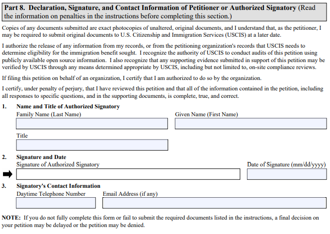 Petition for Nonimmigrant Worker, Form I-129 - OnBlick Inc